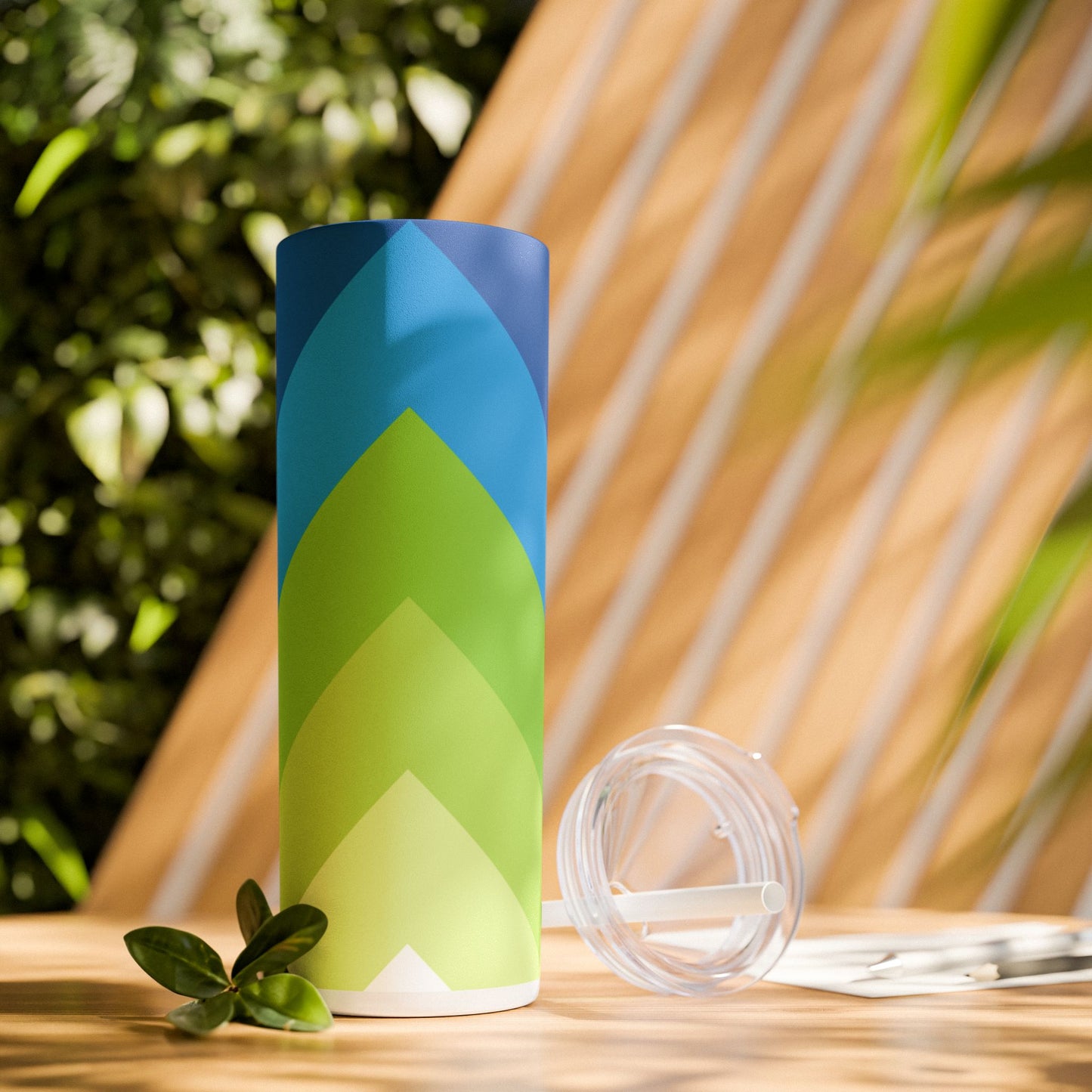 Vibrant. Versatile. Totally Sippable. – 20 oz Skinny Travel Tumbler with Straw