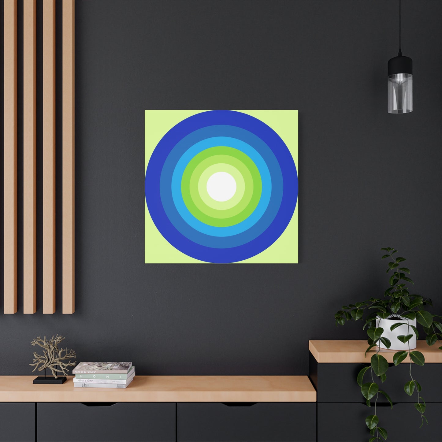 Modern Geometric Canvas Art | Bold Colors, Clean Lines, Creative Energy