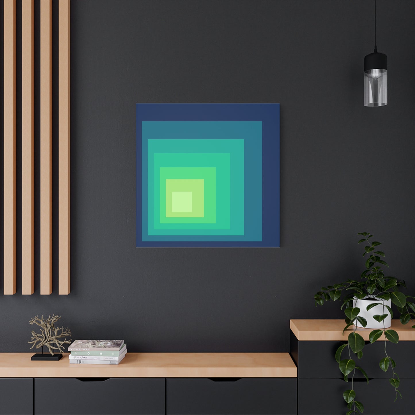 Modern Geometric Canvas Art | Bold Colors, Clean Lines, Creative Energy
