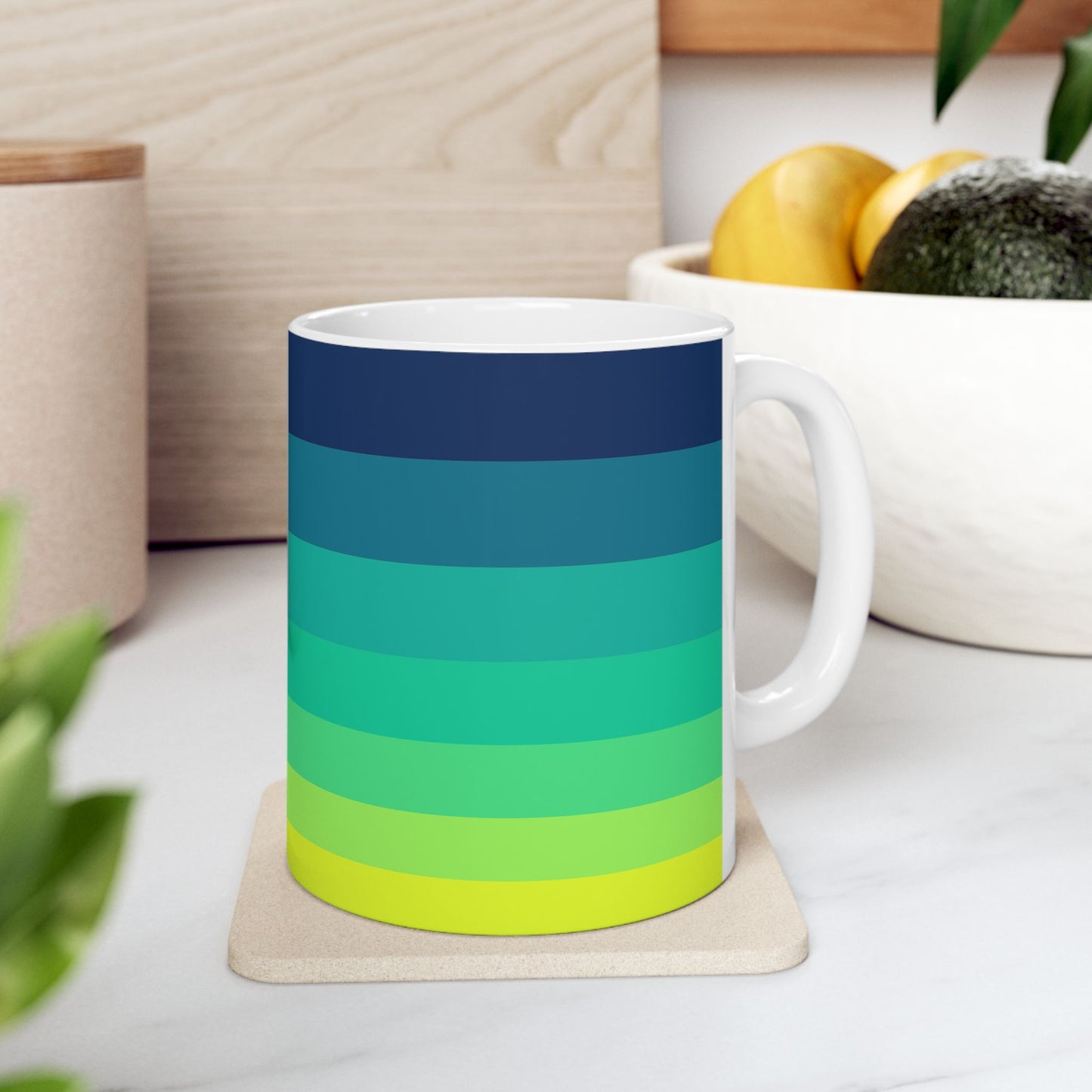 Geo Art Mug – Bold Color, Daily Joy