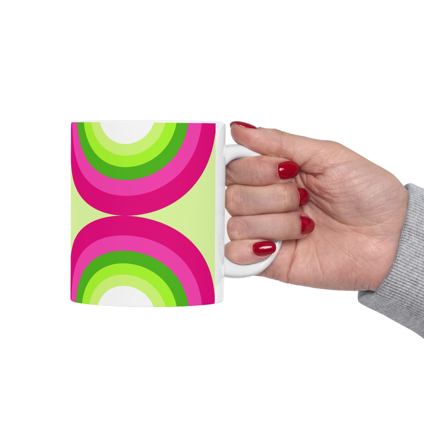 Geo Art Mug – Bold Color, Daily Joy