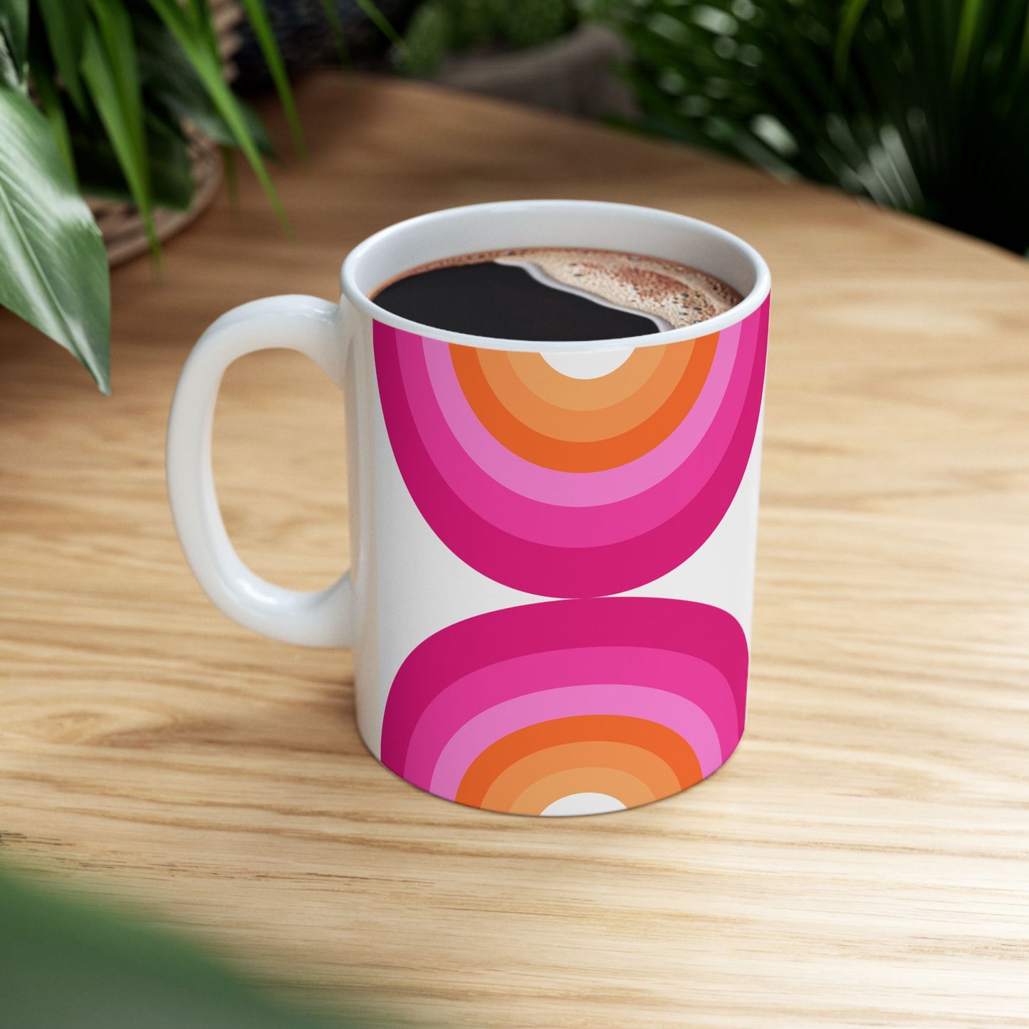 Geo Art Mug – Bold Color, Daily Joy