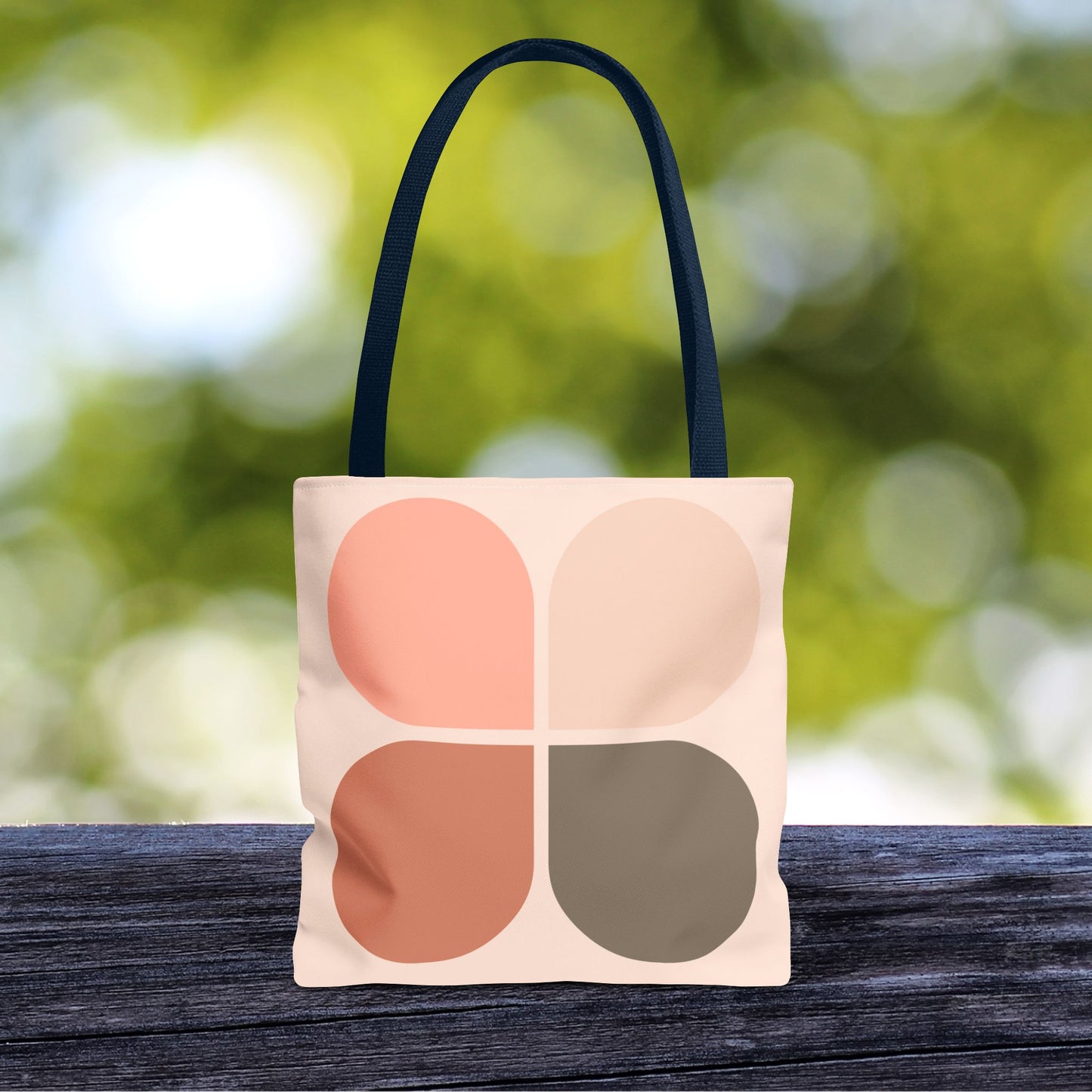 Mod-Boho Clover Tote Bag– 3 sizes | Playful. Modern. Lightweight.