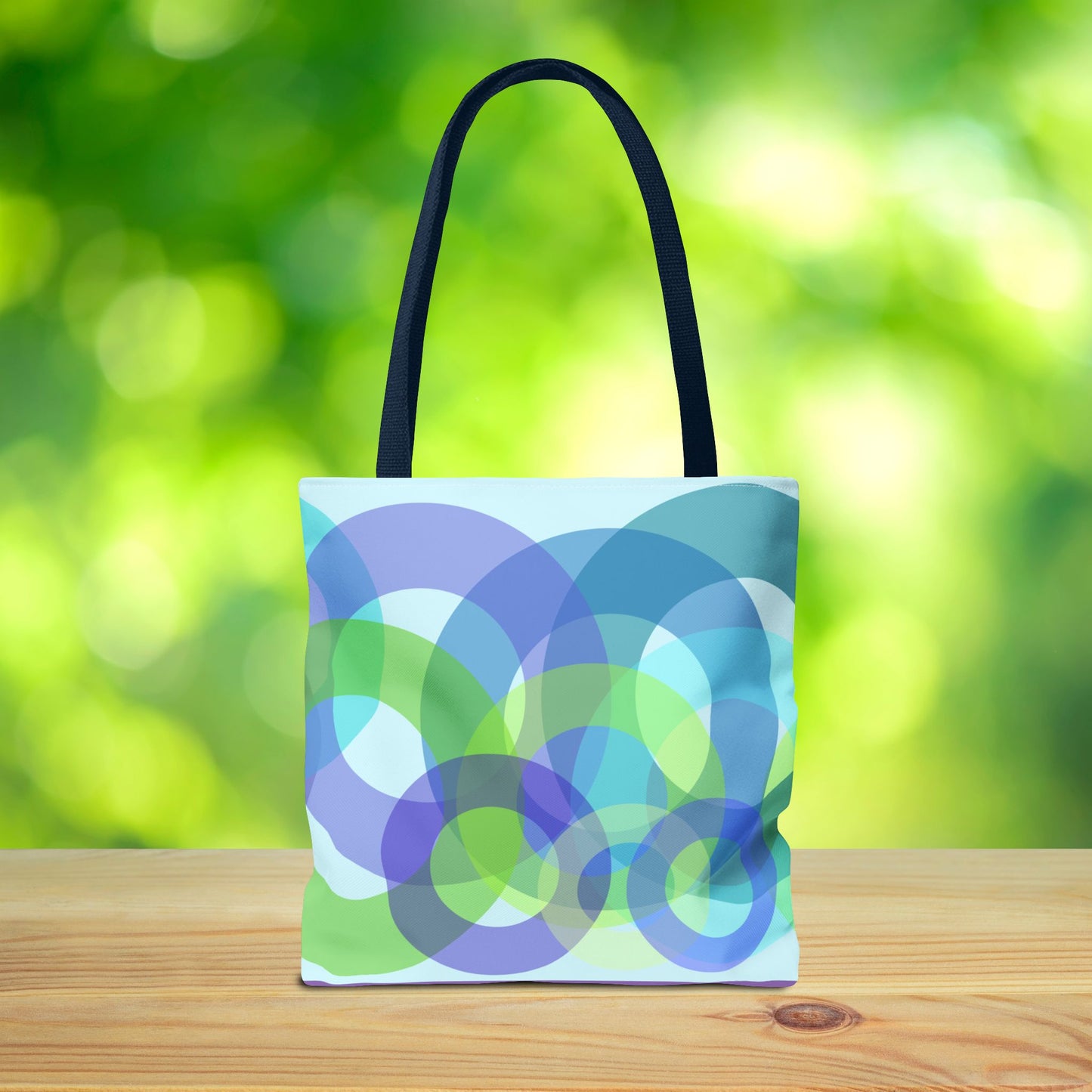 Geo Bubbles Tote Bag – 3 sizes | Playful. Modern. Lightweight.